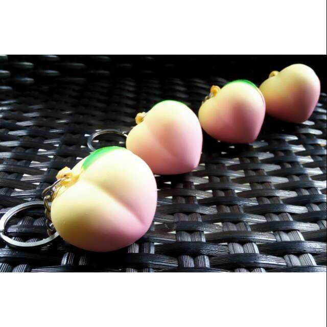 Mini Yellow Peach Squishy