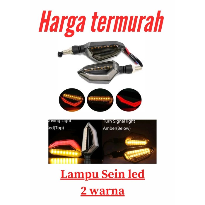 COD NEW Lampu LED Running Sein Sen Senja ICC MV Agusta Aerox 155 Vario ADV