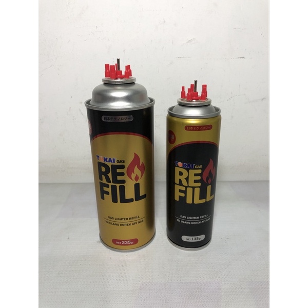 tokai refill / gas refill korek tokai / isi ulang korek api gas / gas lighter refill / refill korek kompor portable / gas isi ulang korek api tokai