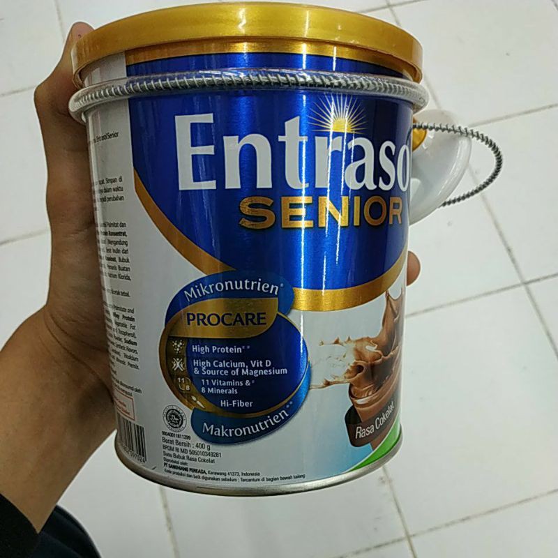 

Entrasol Senior Coklat 400gram