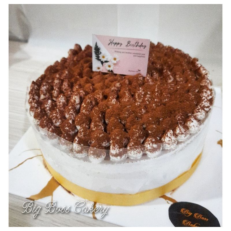 

BigBossCakery TIRAMISU CAKE BIRTHDAY CAKE KUE ULTAH LEZAT