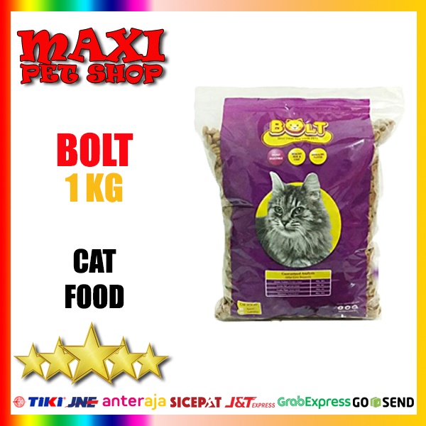 BOLT CAT 1KG Makanan Kucing BOLT CAT 1KG