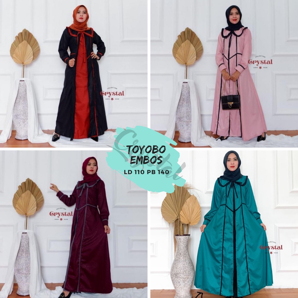 Gamis Toyobo Embos Crystal
