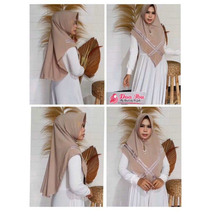 JILBAB DOA IBU PITA SILANG/DOA IBU JERSEY PREMIUM