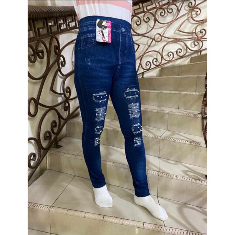 NEW LEGGING JEANS MOTEX IMPORT/ LEGGING MURAH / LEGGING IMPORT MURAH