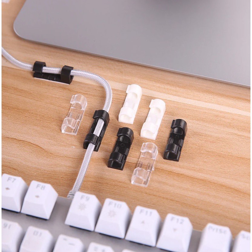 Klip Kabel Charger Handphone 20Pcs Cabel Clip Organizer