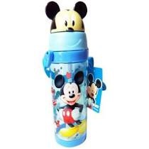 Botol minum kepala karakter Doraemon Hello Kitty Keropi Mickey Mouse BPA FREE