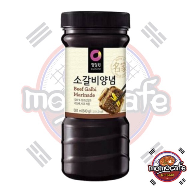 

Chung Jung One Beef Kalbi Marinade Dan Bulgogi 840gr Made in korea