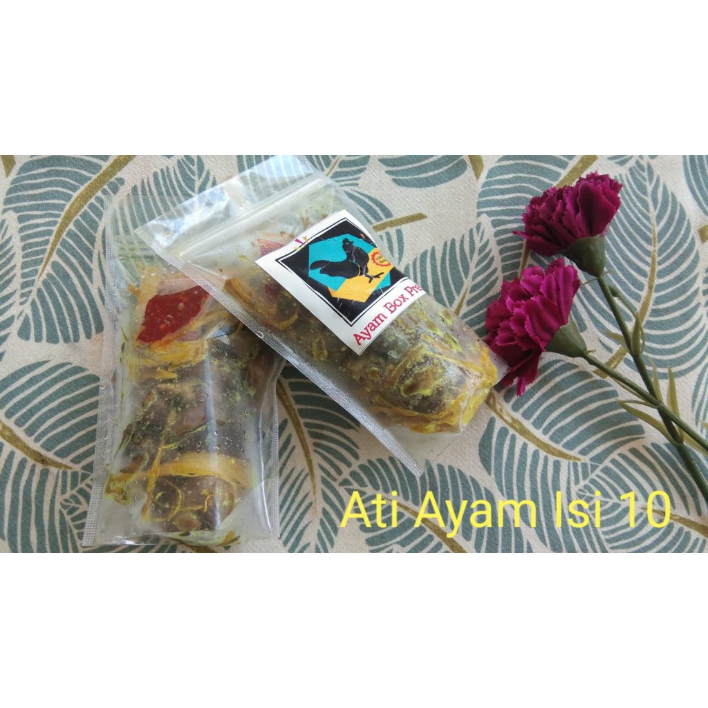 

Hati ayam Box Presto isi 10pcs + sambel