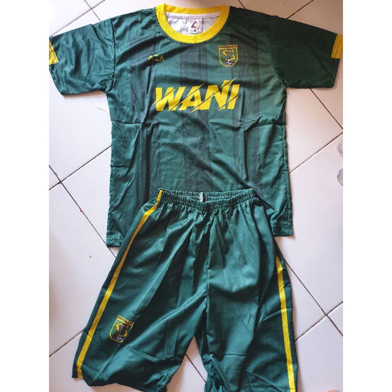 SETELAN JERSEY PERSEBAYA ANAK KIDS WANI BONEK BEST SELLER