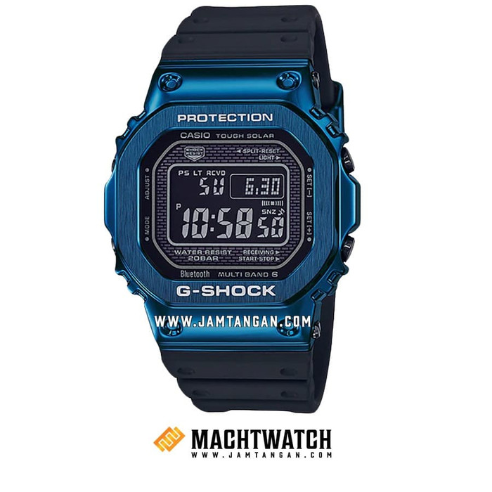 Casio G-Shock GMW-B5000G-2DR Men Tough Solar Digital Dial Black Resin