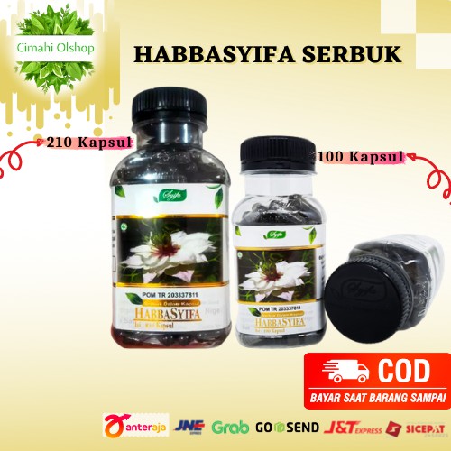 Jual Habbasyifa Habbatussauda Jintan Hitam Isi Kapsul Serbuk Shopee Indonesia