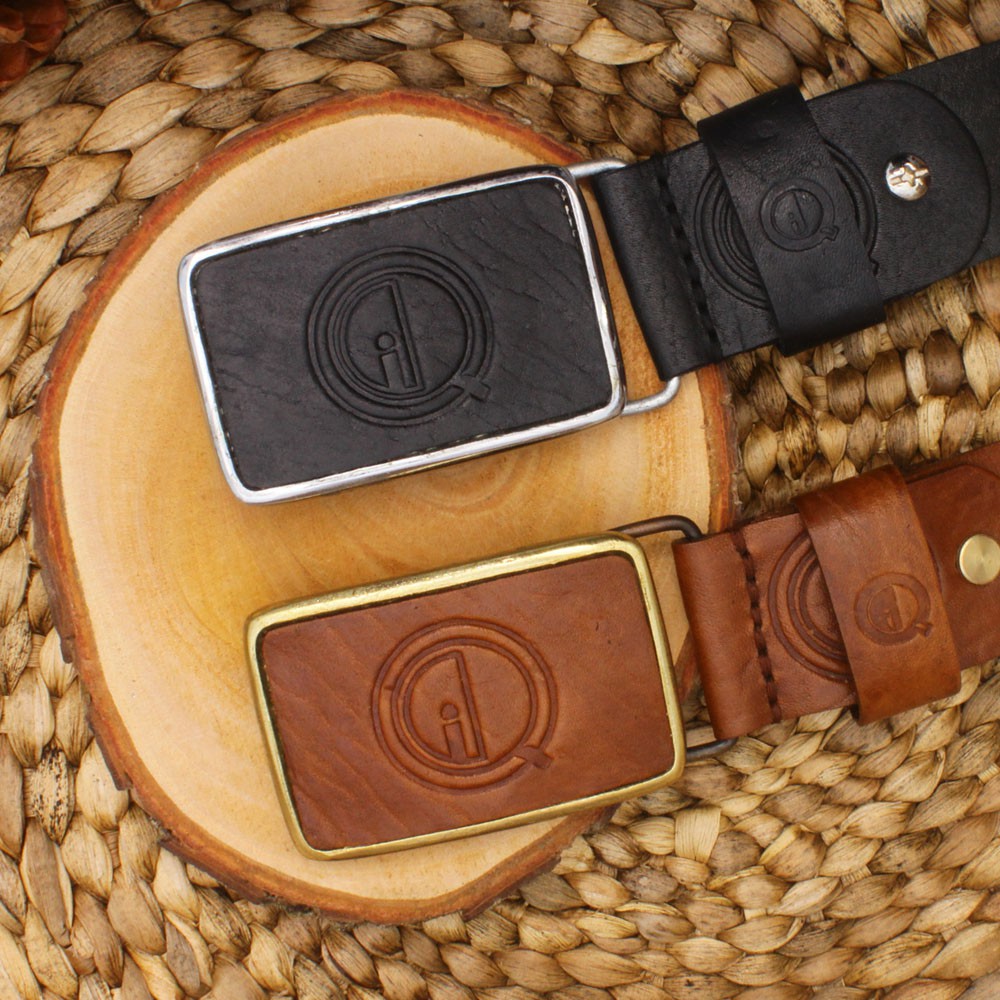 Sabuk Gesper Ikat Pinggang Pria Bahan Kulit Sapi Asli Kulit 100% Genuine Leather Belt SABUK SQIP KUALITAS TERJAMIN MEMUASKAN