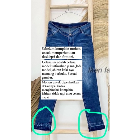 CELANA JEANS PANJANG WANITA // CELANA JEANS WANITA // ANKLE SYR JEANS