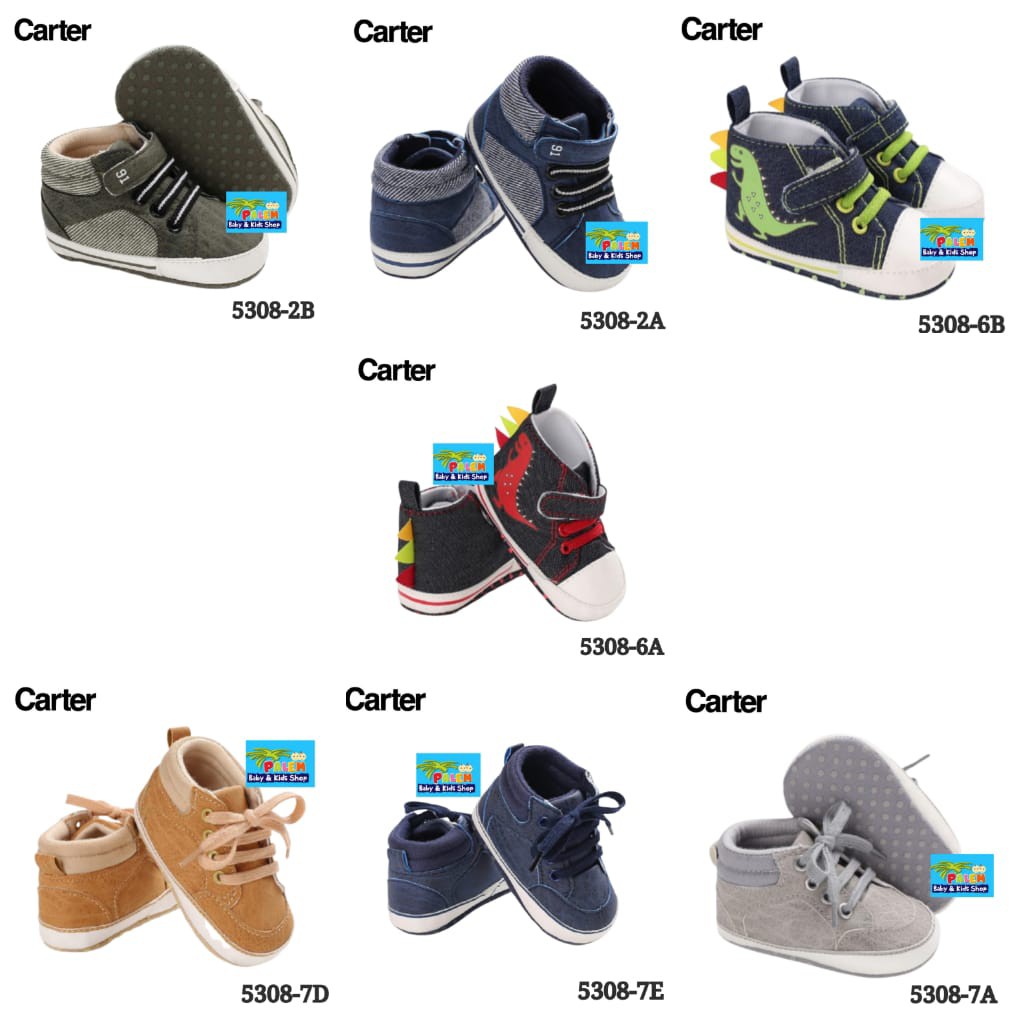 carterlove sepatu bayi termurah baby boy newborn - 1 tahun