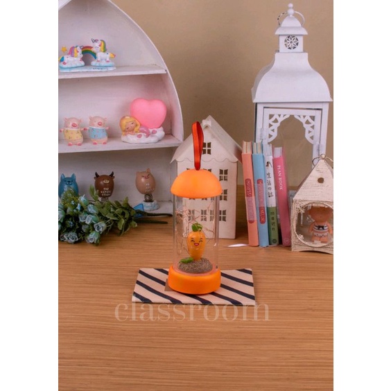 CLASSROOM miniatur lampu hias wortel/hiasan miniatur wortel