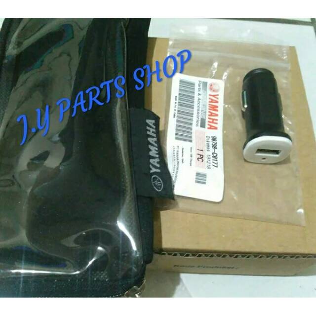 USB CHARGER CASAN HP UNTUK MOTOR AEROX 155 LEXI FREE GO XMAX X MAX 250 YGP YAMAHA 90798-C0178