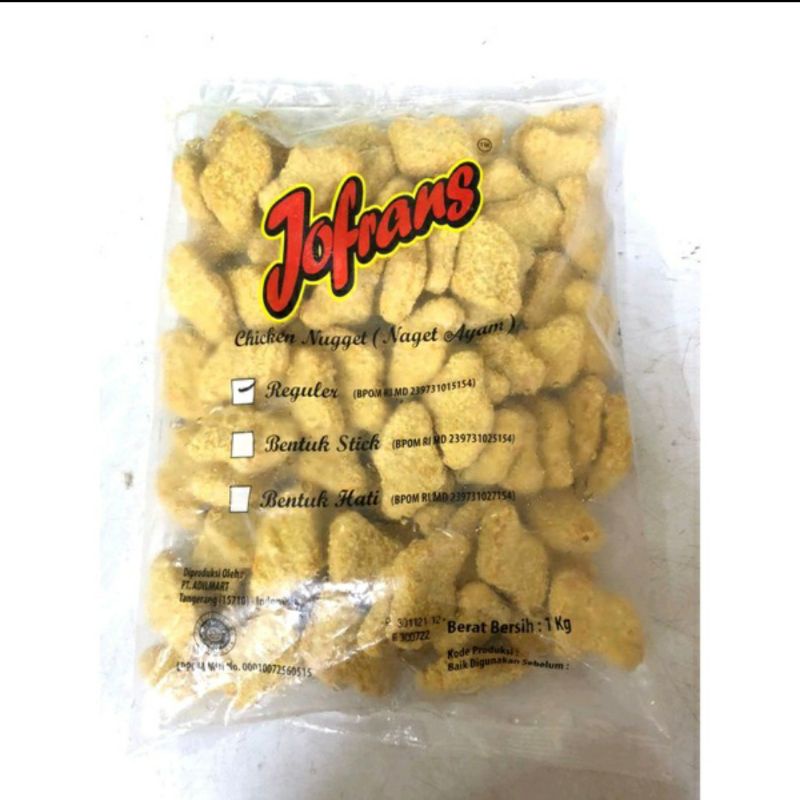 

jofrans nugget 1kg