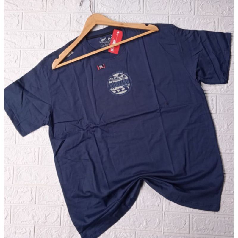 KAOS OBLONG EKSTRA SUPER JUMBO 6L BAHAN KATUN COMBET TEBAL MUAT BB 125 KL