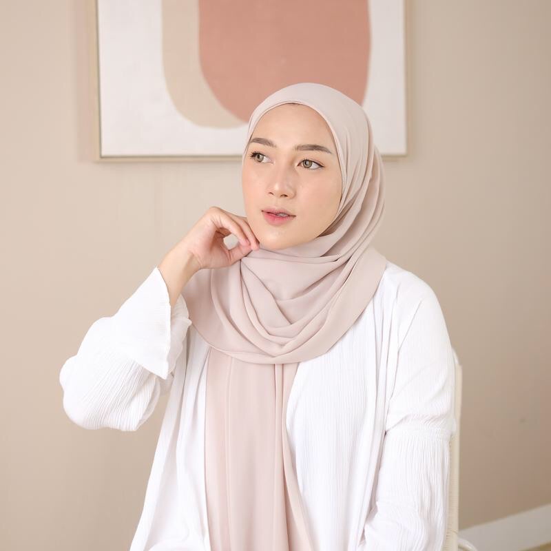 PASHMINA CERUTY BABYDOLL / PASHMINA CERUTY PREMIUM-OAT MILK