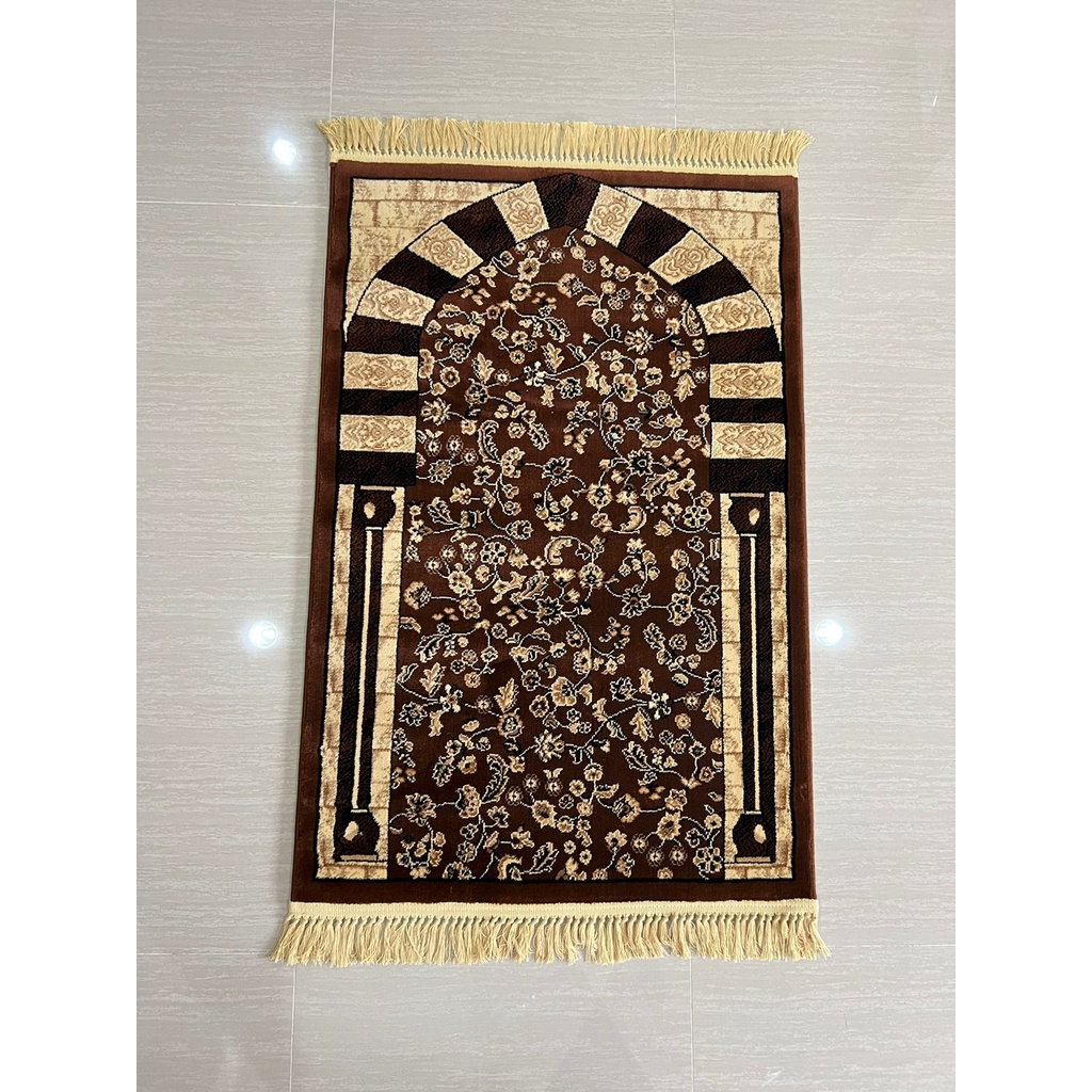 sajadah sholat - sajadah elegan - sajadah mewah - sajadah 17mm - sajadah lembut - sajadah impor - ha