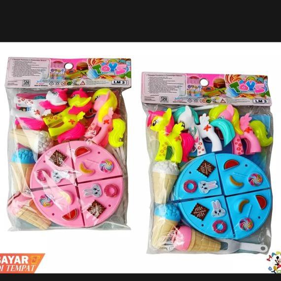 MAINAN KUE POTONG KUDA PONI