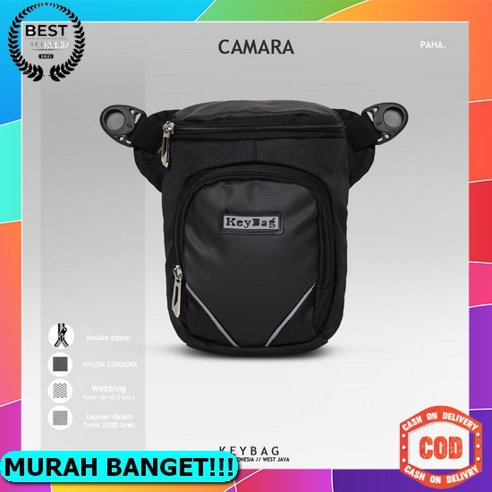 Tas Selempang Pria Berkualitas Outdoor Besar Kanvas Original Distro M1B3 Simpel Kecil Keren Waterpro