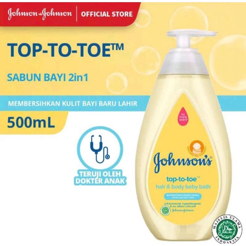 Johnson's Top To Toe 500ml