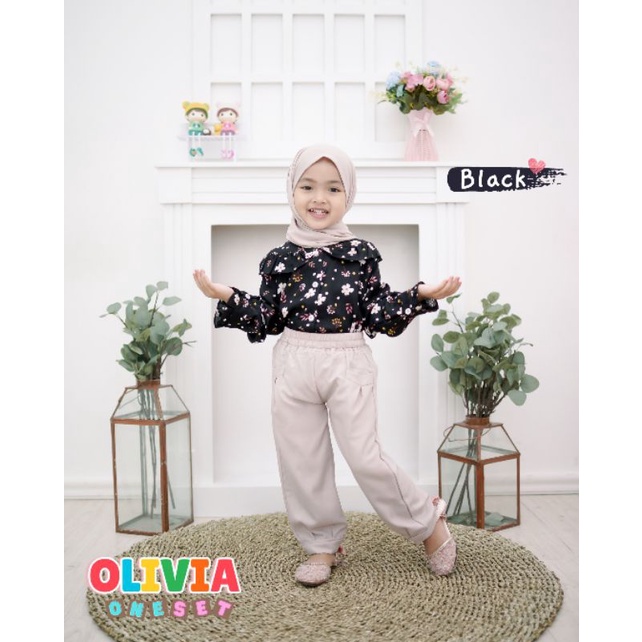 Setelan anak / Setelah Muslim Anak / Oneset Anak Olivia OneSet By Mysha Kids Muslimah Untuk Anak 1-8 th – Mysha Kids Muslimah >>> top1shop >>> shopee.co.id