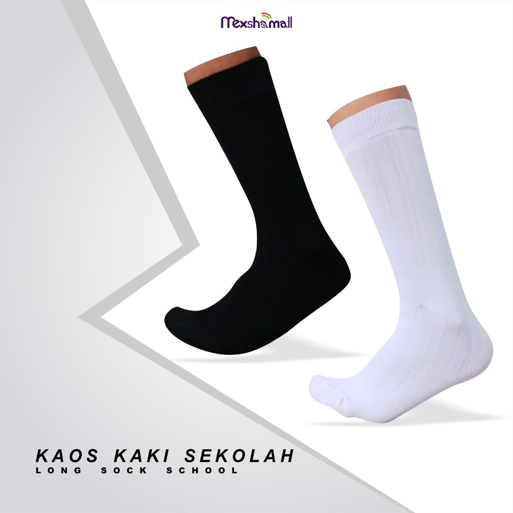 Kaos kaki elia sekolah SD/SMP original cotton