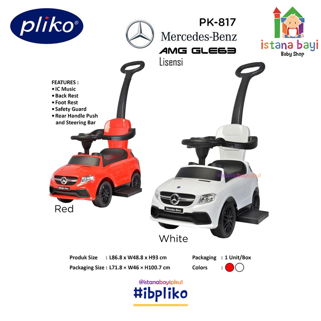 Pliko Mercedes Benz AMG PK-817 - Mainan Mobilan