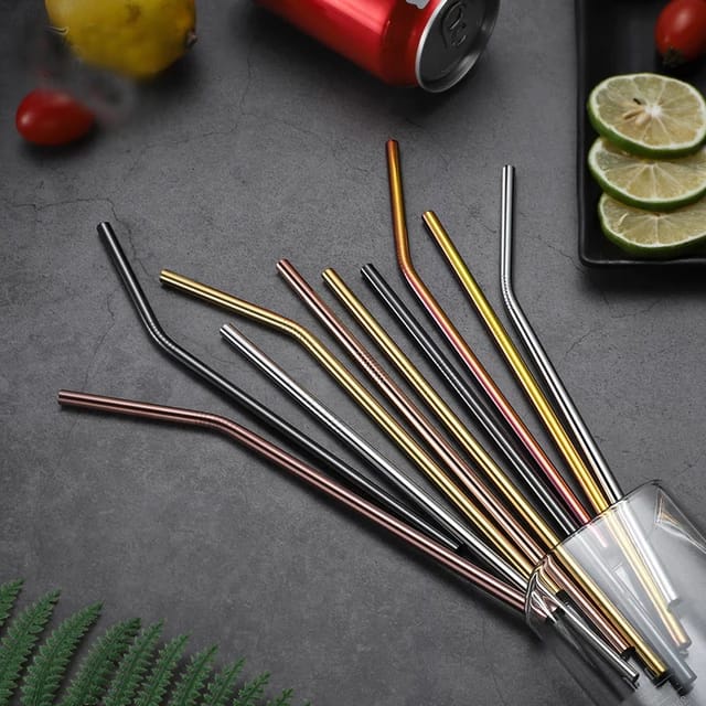 Alolula - Sedotan Stainless / Sedotan Besi / Straw Stainless / Sedotan Stainless Steel / Sedotan Stainless Straw