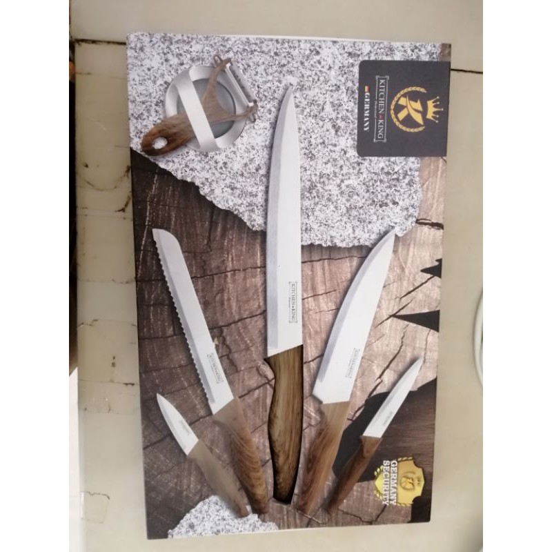 READY pisau dapur 1 set. kitchen king germany