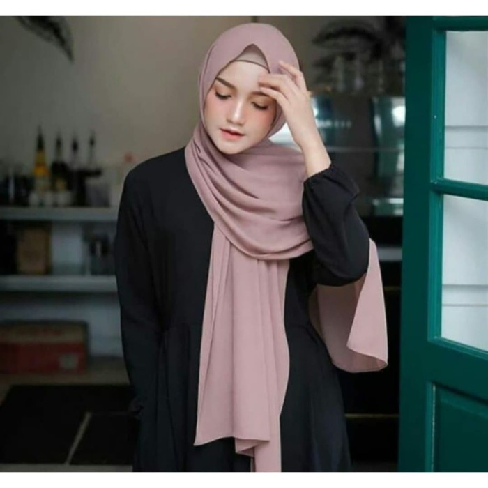 0s2057555 Jilbab Pasmina Pendek Sabyan Diamond Size 150 X 75 Cm / Hijab Pashmina - Hitam 120E20Pgo