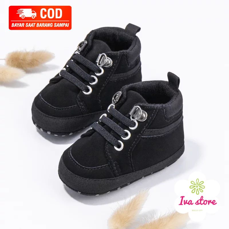 Sepatu prewalker bayi laki laki ricooo chocoo