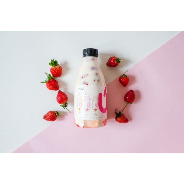 

(BISA COD) Hokkaido Milk Berry 350ml (1 botol)