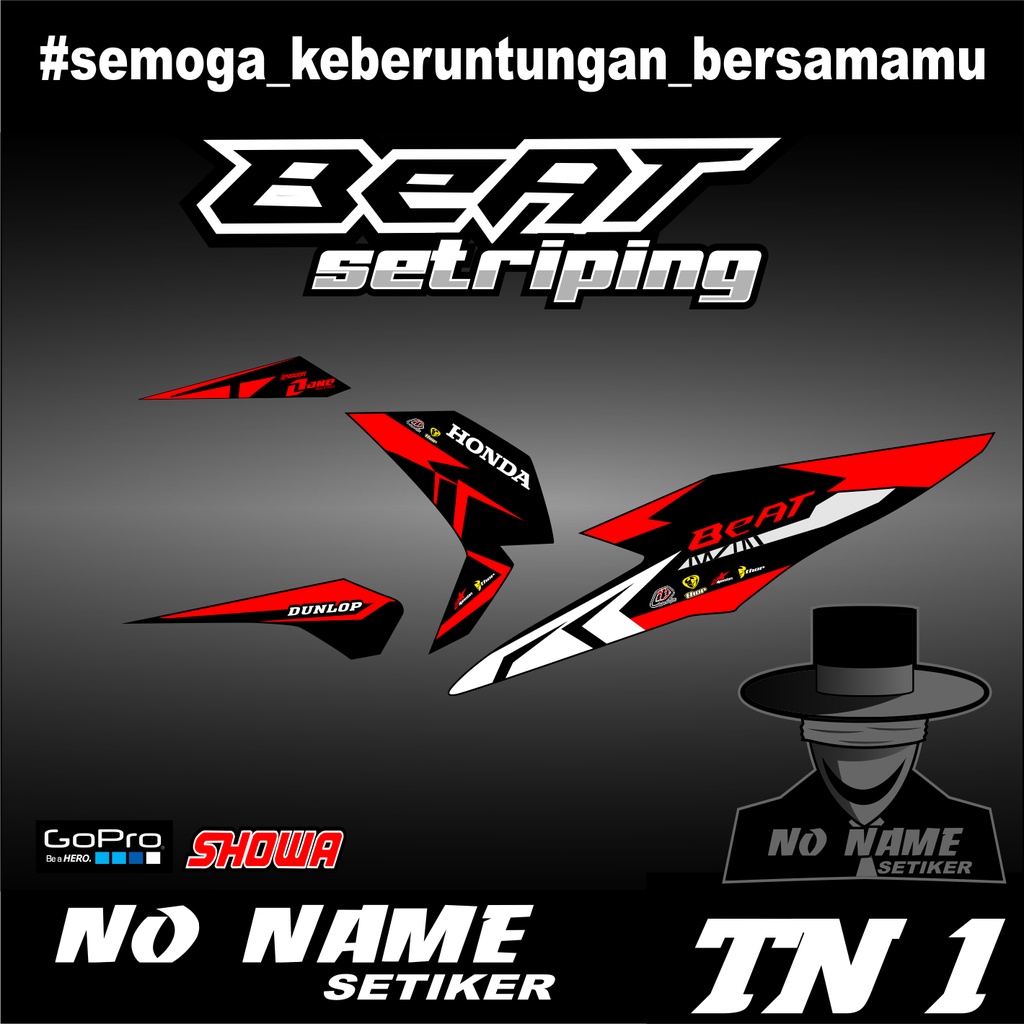 Stiker striping Beat New 2020 2021 (tn1) List Variasi sticker