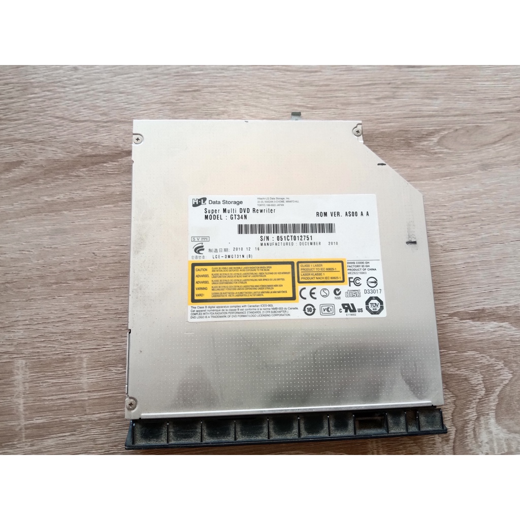 DVD rom Internal Laptop Asus X42D bekas + tutupnya