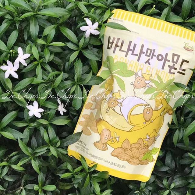 

BANANA ALMOND TOMSFARM 210g (free packing with bubble wrap )