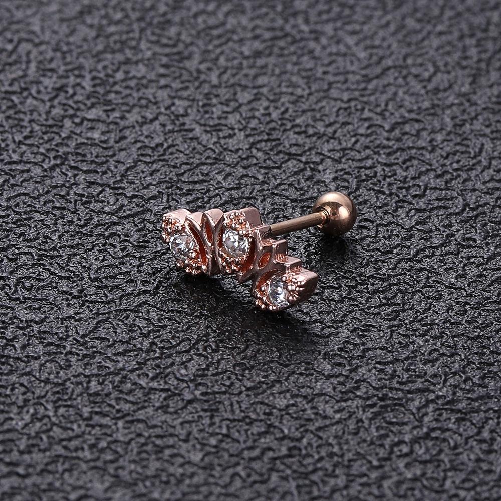 Lily Tragus Tindik Tulang Rawan 28gaya Aksesoris Ears Stud Helix Anting Tulang Telinga