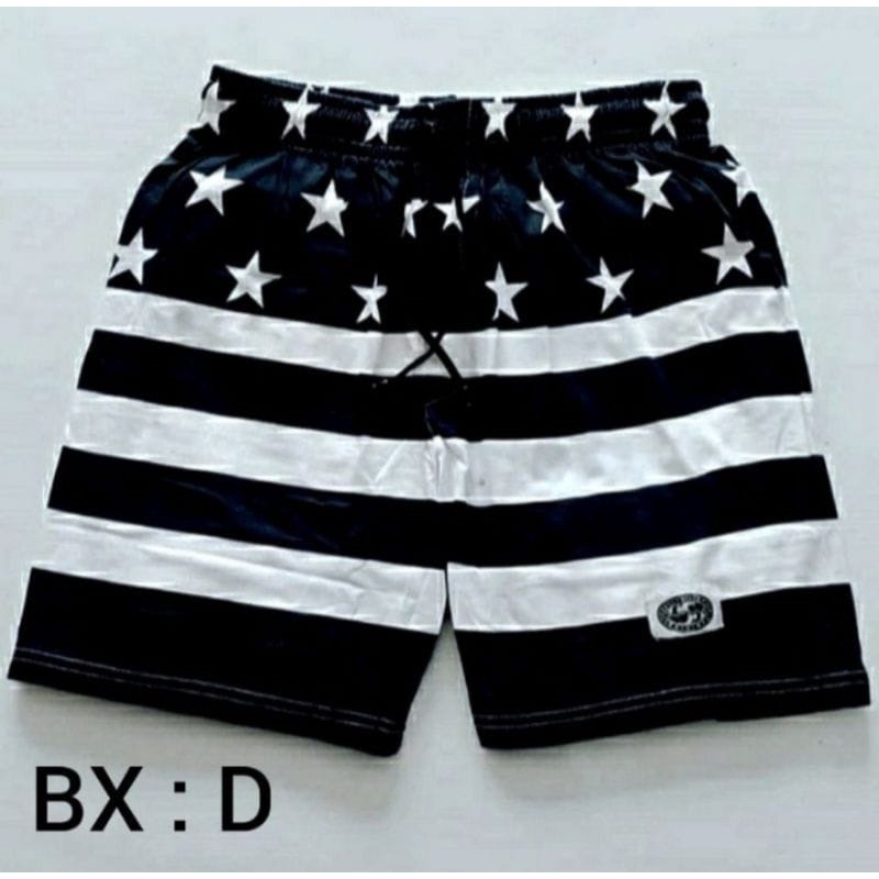 BEST SELLER 1 - BOXER PRIA WANITA| CELANA DALAM PENDEK KOLOR BOXSER PANTAI BAHAN KATUN BOKSER DISTRO SURFING PREMIUM PANTAI SANTAI RENANG COWOK PRIA WANITA CEWEK LAKI LAKI COWO PEREMPUAN REMAJA DEWASA-Salur Hitam