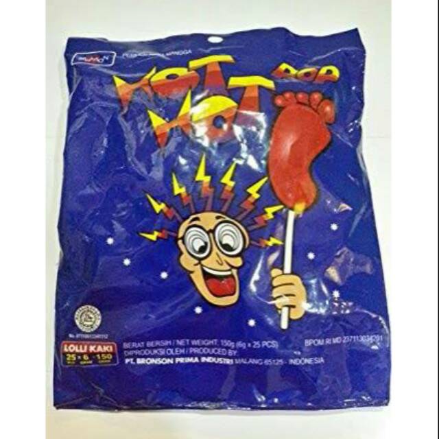 

Permen Kaki Hot Hot Pop Lolipop jadul