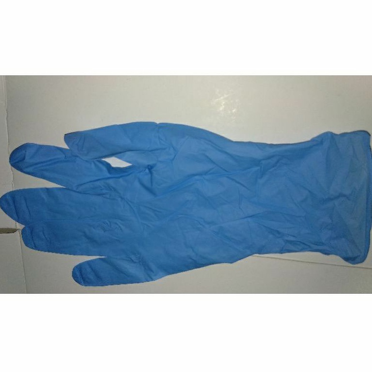 [100 pcs] NITRILE DISPOSABLE/ EXAMINATION/ SARUNG TANGAN MEDIS/ INDUSTRI/ DELTAMED GLOVE