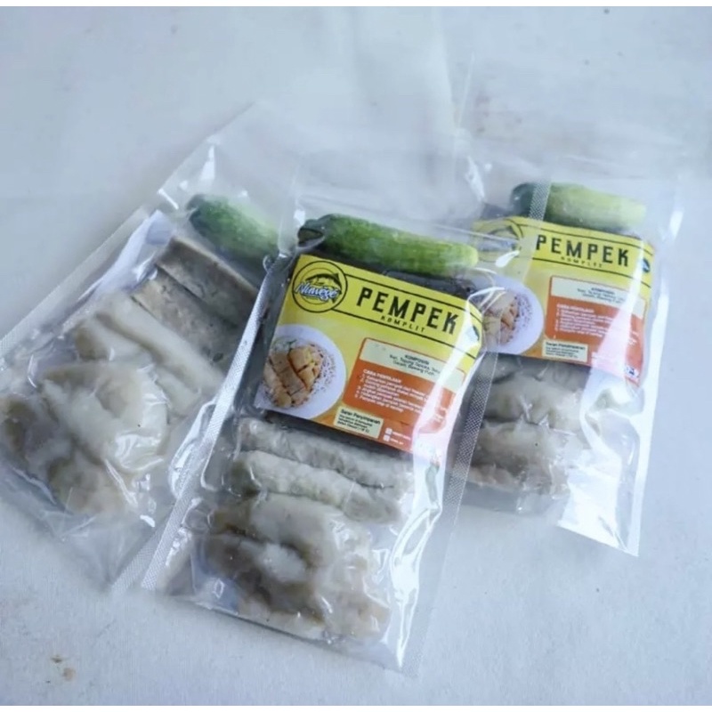 

Pempek Frozen Nuwege double komplit