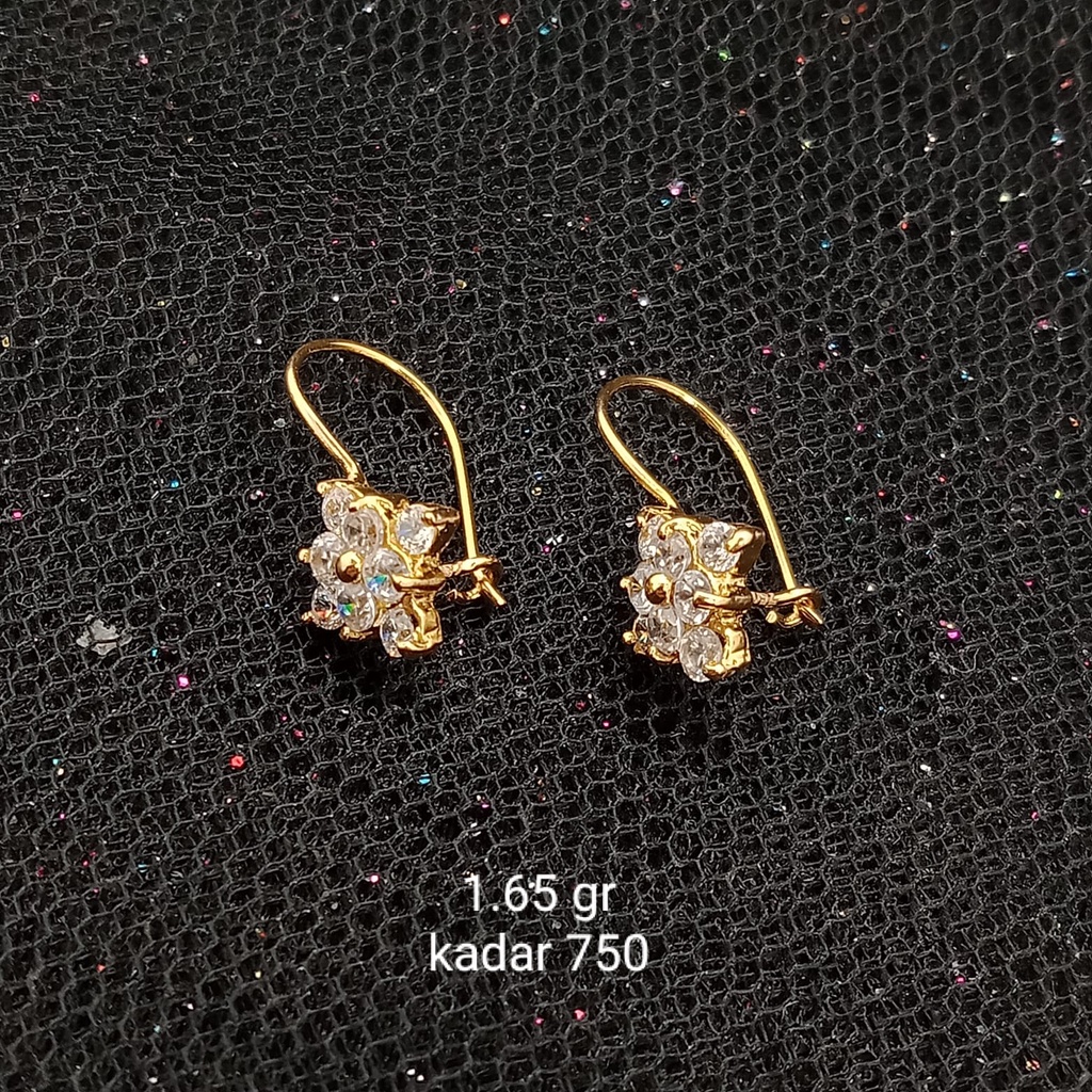 Anting Emas 17K - 1.65 gr Kadar 750 - 139