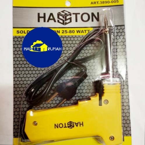 SOLDER PISTOL Listrik Tembak 25W-80W 25 80 Watt Ujung Lancip - HASSTON PROHEX 3890-005