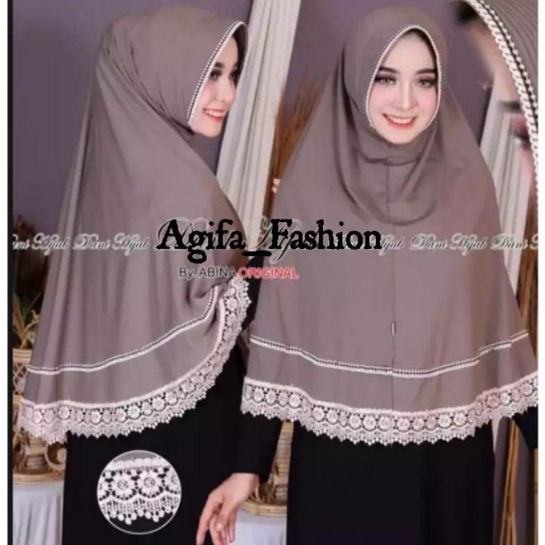 Bergo Renda Jumbo Jersey Premium (Ped Renda Jumbo)