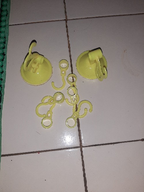 Rak Gantung Handuk Tempel Kamar Mandi 8 Hook Pengait