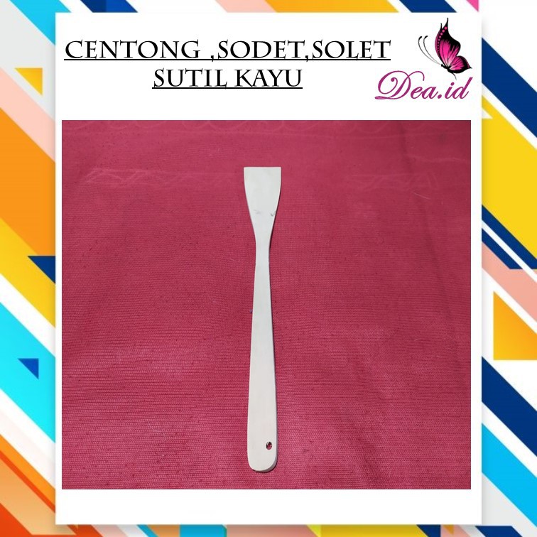 [DEASHOP] CENTONG NASI, SUTIL KAYU, SOLET KAYU, IRUS KAYU/ PUSPO WOODEN SPATULA