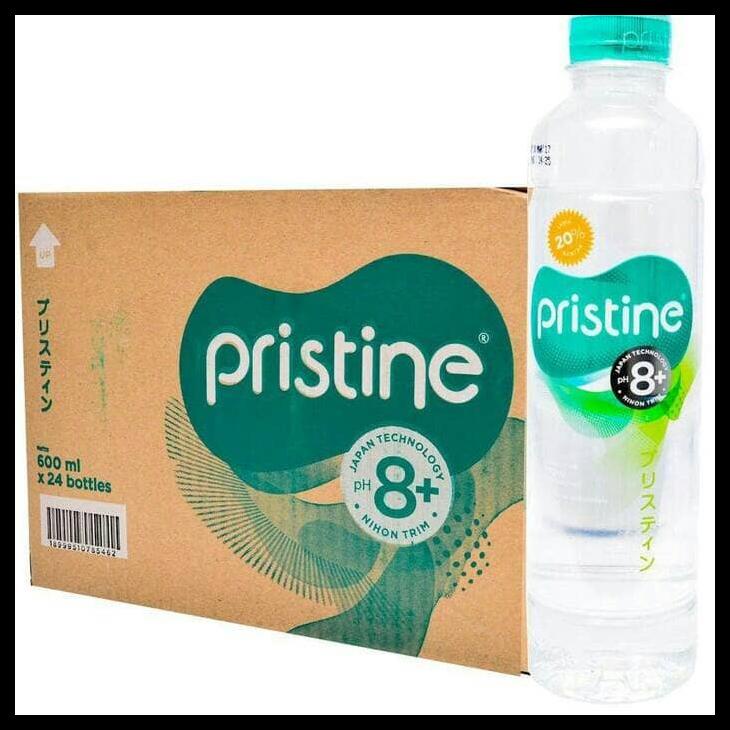 

DISKON TERBATAS !!! 2 DUS PRISTINE WATER 600 ML * 48 BOTOL TERLARIS